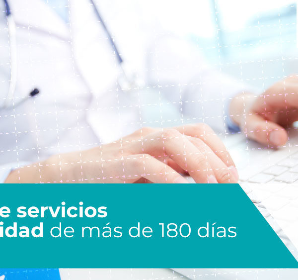 Prima de servicios incapacidad de más de 180 días