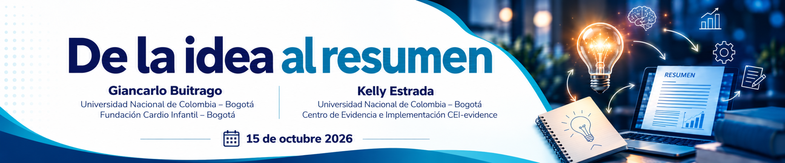 De la idea al resumen