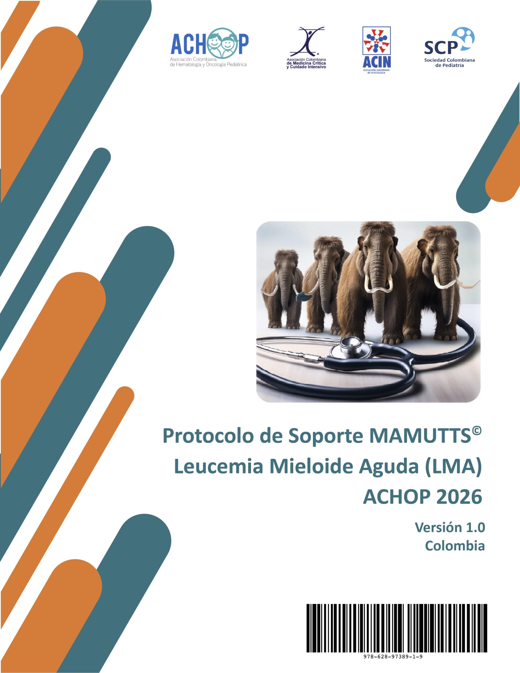 Portada del Protocolo de Soporte MAMUTTS© en Leucemia Mieloide Aguda ACHOP 2026